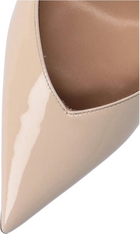 Jimmy Choo Saeda pumps met puntige neus Beige - Foto 4