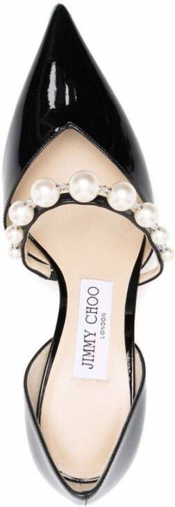 Jimmy Choo Aurelie pumps verfraaid met parels Zwart - Foto 3