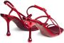 Jimmy Choo Rode Caminto Sandaal - Thumbnail 2