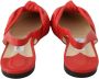 Jimmy Choo Rode leren platte schoenen met puntige neus - Thumbnail 5
