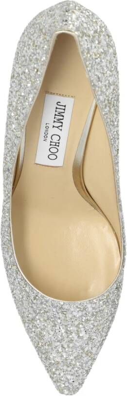 Jimmy Choo Romy Glitter Pumps