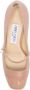 Jimmy Choo Mesh Panel Elisa Pumps met Pearl Detail Brown Dames - Thumbnail 3