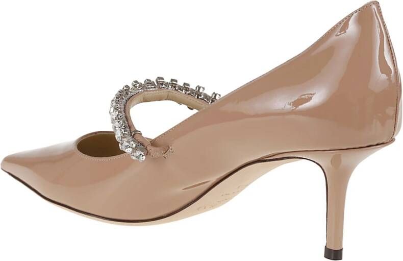 Jimmy Choo Roze & Paarse Leren Pumps