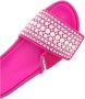 Jimmy Choo Rubberen slippers met parels Pink Dames - Thumbnail 4