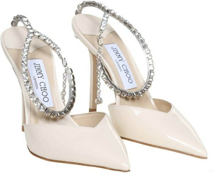 Jimmy Choo Saatea 100 palen Beige Dames