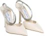 Jimmy Choo Saatea 100 palen Beige Dames - Thumbnail 7