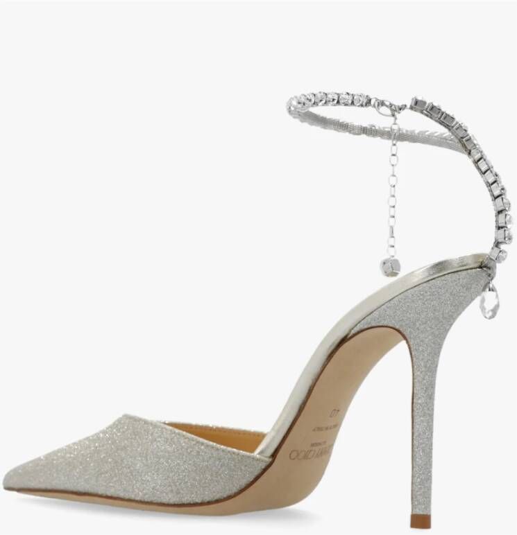 Jimmy Choo Saeda pumps Wit - Foto 4