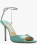 Jimmy Choo Saeda sandalen verfraaid met kristal Groen - Thumbnail 4