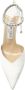 Jimmy Choo Kristal Satijnen Slingback Hakken Gray Dames - Thumbnail 11