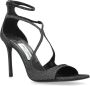Jimmy Choo Metallic Sandalen voor Vrouwen Gray Dames - Thumbnail 4
