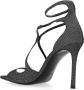 Jimmy Choo Metallic Sandalen voor Vrouwen Gray Dames - Thumbnail 5