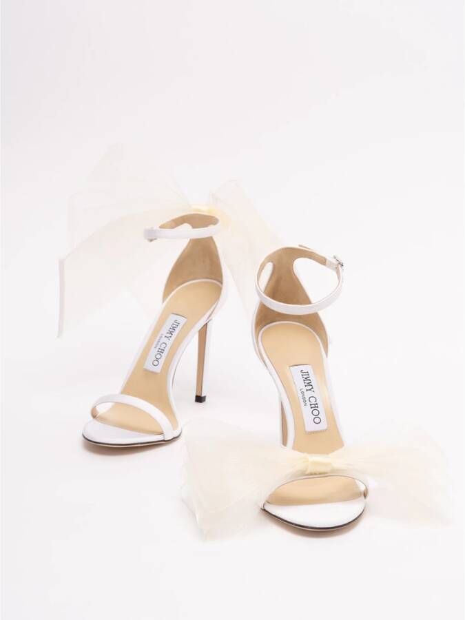 Jimmy Choo Sandalen met hoge hakken Beige Dames