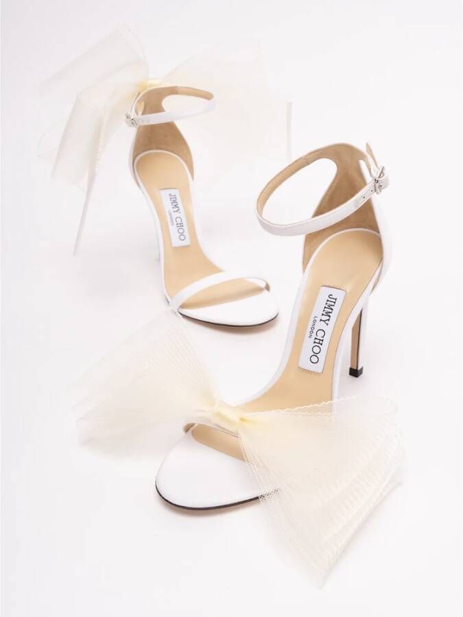 Jimmy Choo Sandalen met hoge hakken Beige Dames