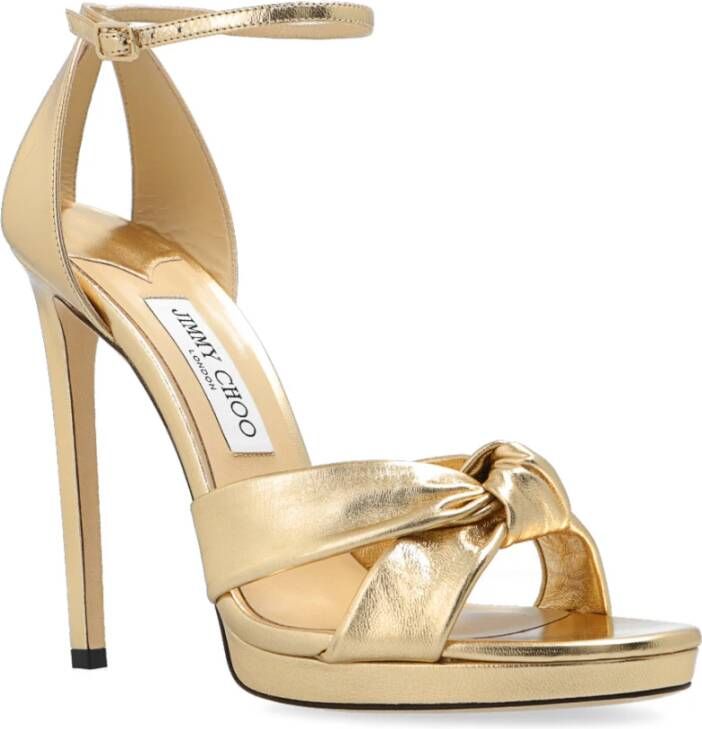 Jimmy Choo Sandalen met hoge hakken Geel Dames