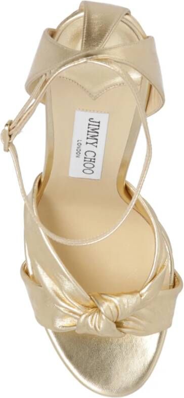 Jimmy Choo Sandalen met hoge hakken Geel Dames