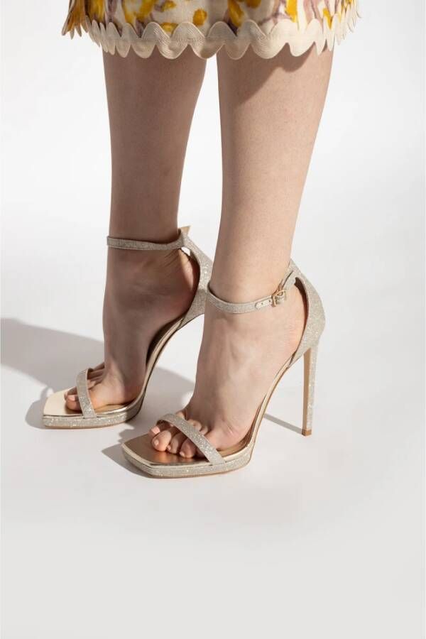 Jimmy Choo Sandalen met hoge hakken Geel Dames