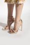 Jimmy Choo Glitter Leren Sandalen met Enkelbandje Yellow Dames - Thumbnail 2