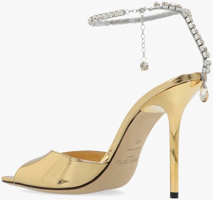 Jimmy Choo Sandalen met hoge hakken Geel Dames