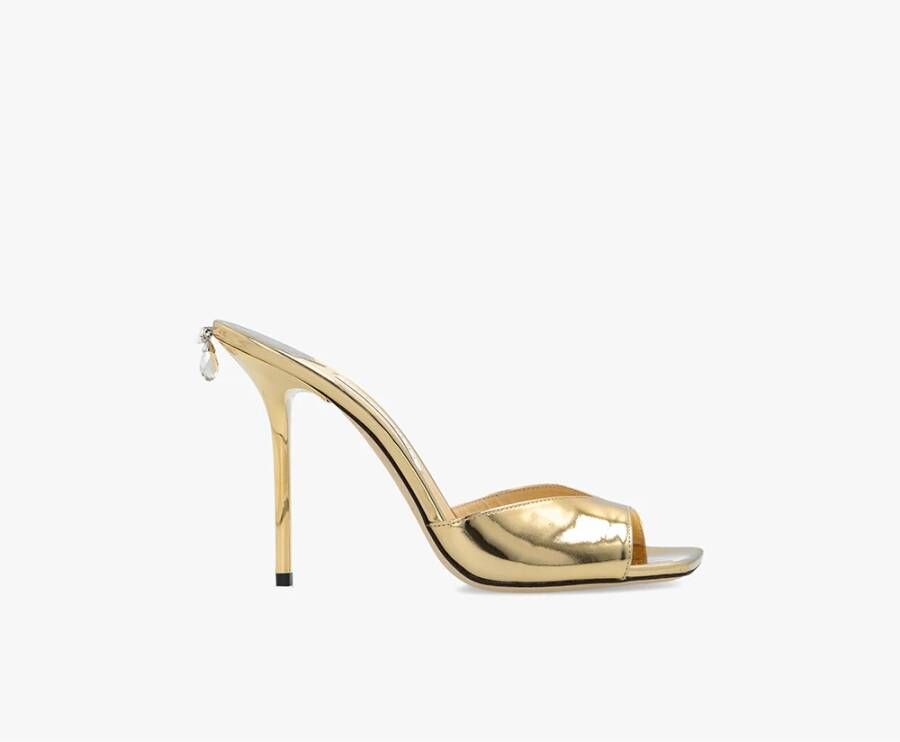 Jimmy Choo Sandalen met hoge hakken Geel Dames