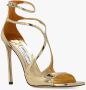 Jimmy Choo Azia sandalen met metallic-effect Goud - Thumbnail 5