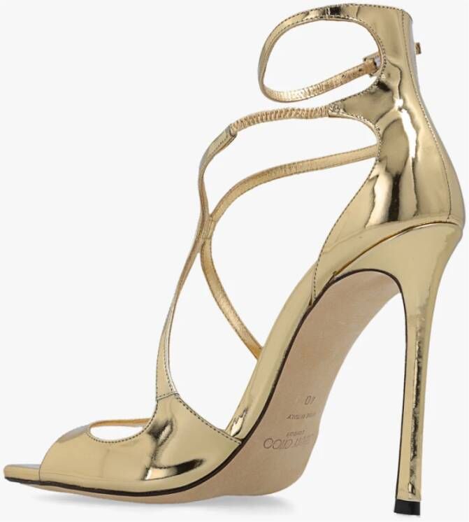 Jimmy Choo Sandalen met hoge hakken Geel Dames