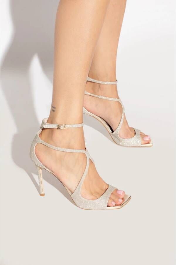 Jimmy Choo Sandalen met hoge hakken Geel Dames