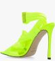 Jimmy Choo Neoma 110 sandalen met wikkelband Groen - Thumbnail 6