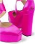 Jimmy Choo Gian pumps met plateauzool Roze - Thumbnail 14