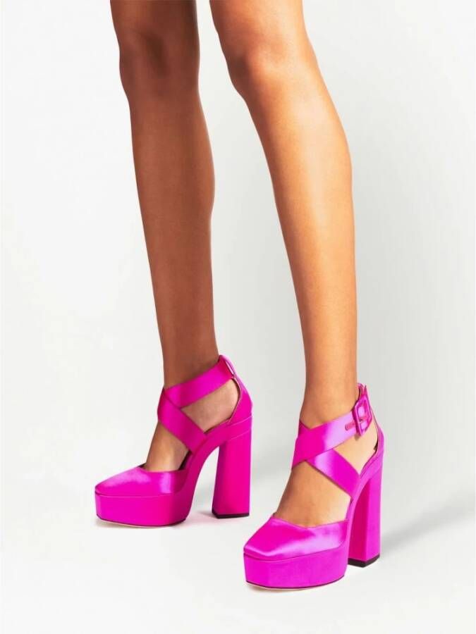 Jimmy Choo Sandalen met hoge hakken Paars Dames