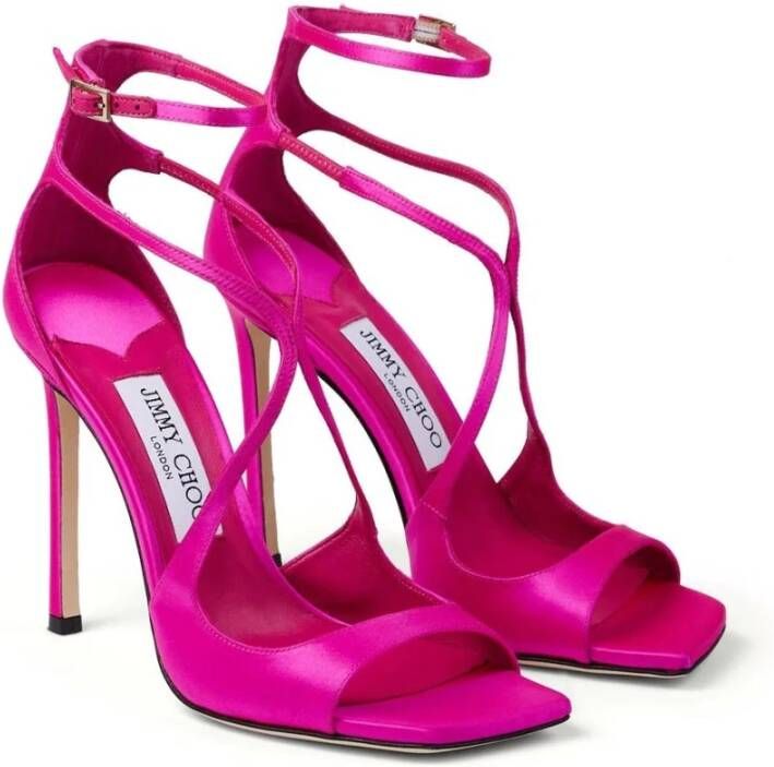 Jimmy Choo Sandalen met hoge hakken Roze Dames