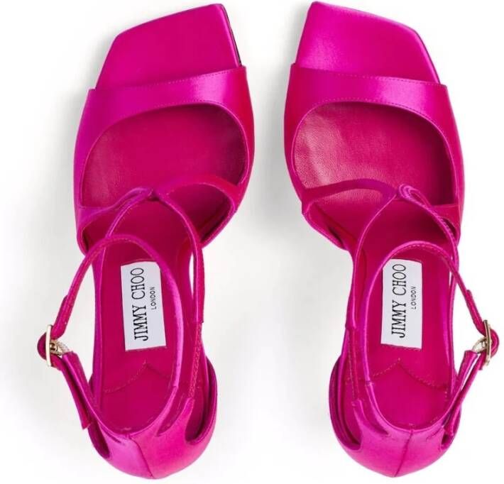 Jimmy Choo Sandalen met hoge hakken Roze Dames