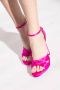 Jimmy Choo Rosie sandalen met satijnen afwerking Roze - Thumbnail 2