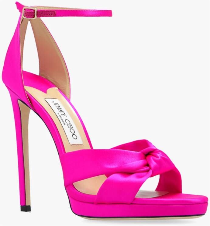 Jimmy Choo Sandalen met hoge hakken Roze Dames