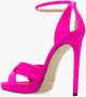 Jimmy Choo Rosie sandalen met satijnen afwerking Roze - Thumbnail 5