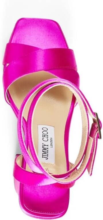 Jimmy Choo Sandalen met hoge hakken Roze Dames