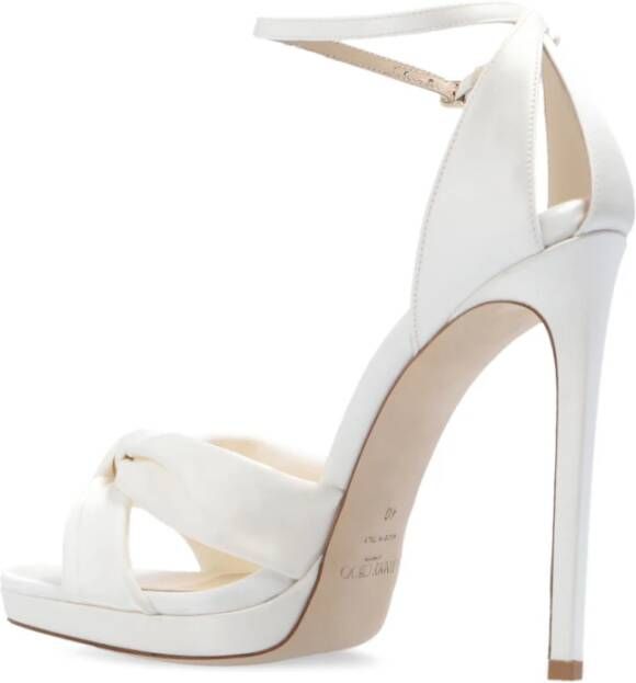 Jimmy Choo Sandalen met open neus Wit - Foto 4