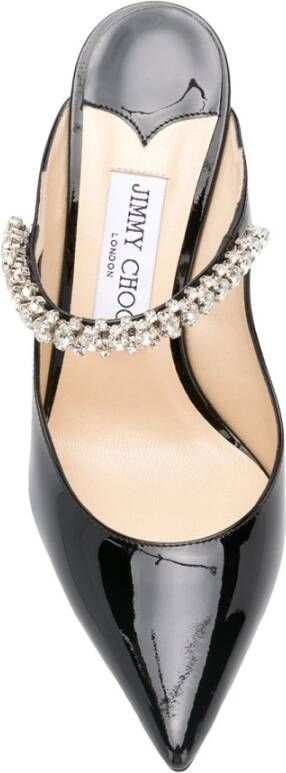 Jimmy Choo Sandalen met Kristallen Band Zwart