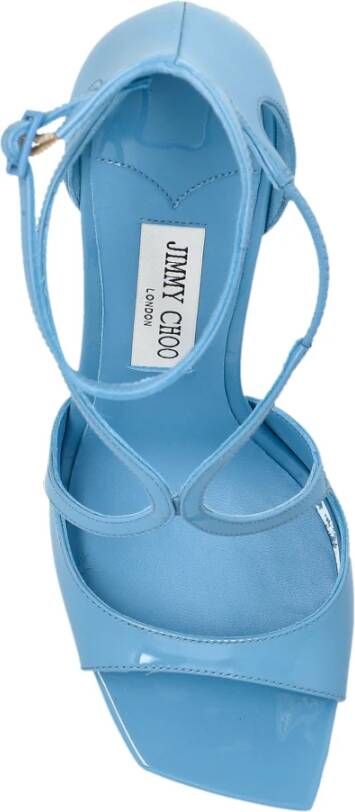 Jimmy Choo Sandaletten met hak 'Azia' Blue Dames