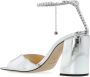 Jimmy Choo Sandalettes met hak Saeda Gray Dames - Thumbnail 5