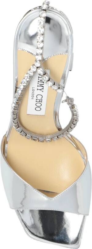 Jimmy Choo Sandalettes met hak Saeda Gray Dames