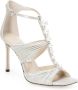 Jimmy Choo High Heel Sandals Beige Dames - Thumbnail 4