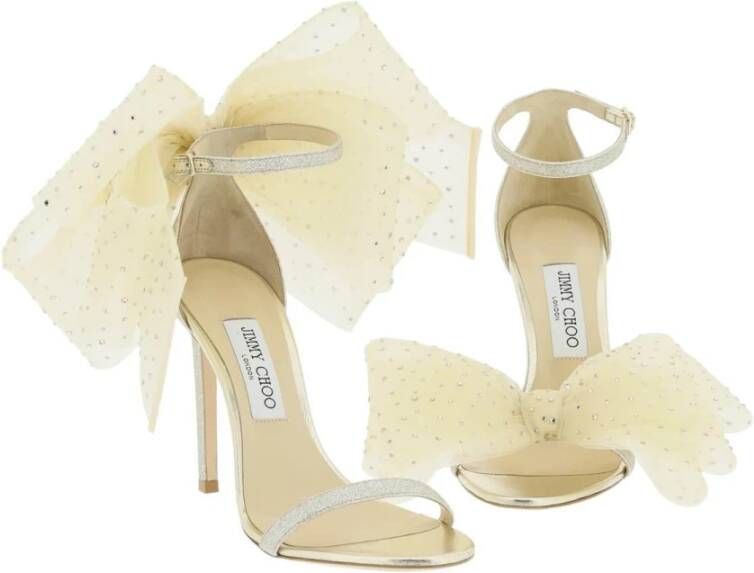 Jimmy Choo Sandals Yellow Dames