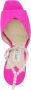 Jimmy Choo Saeda platform sandalen van satijn Pink Dames - Thumbnail 3