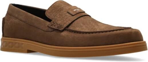 Jimmy Choo Schoenen Josh type loas Brown Heren