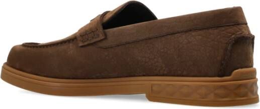 Jimmy Choo Schoenen Josh type loas Brown Heren