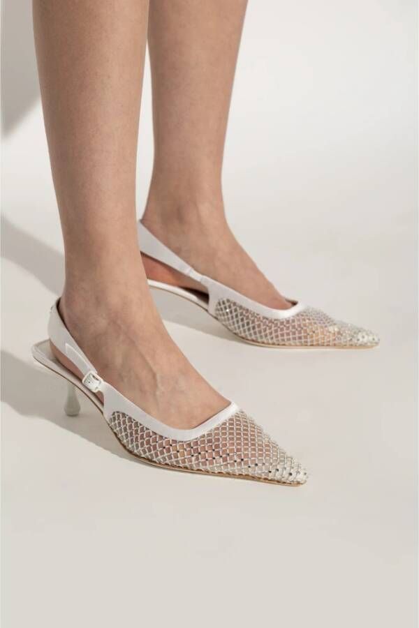 Jimmy Choo Schoenen met hakken Amel White Dames