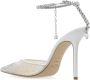 Jimmy Choo Seda Hoge hakken White Dames - Thumbnail 5