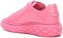 Jimmy Choo Side-logo-geëmsteerde sneakers Roze Dames - Thumbnail 3