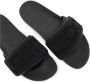 Jimmy Choo Slides met logo en leren band Black Heren - Thumbnail 4