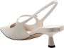 Jimmy Choo Witte Leren Lage Hak Décolleté White Dames - Thumbnail 2